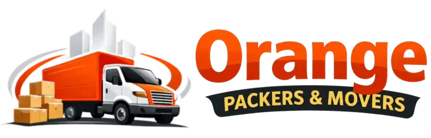 Orange Packers and Movers Logo